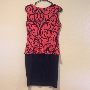 Enfocus Studio Dresses - Navy Blue dress and salmon color dress. Slip on Enfocus Studio Dresses - Navy Blue dress and salmon color dress. Slip on